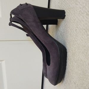 Tod's Suede platform shoe